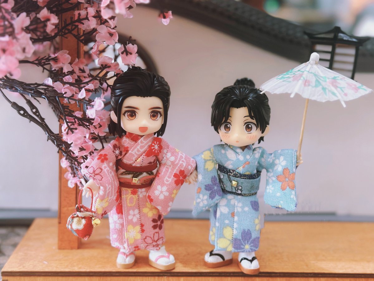 nknymphet's tweet photo. #山河令 #WordOfHonor #温客行 #WenKeXing #周子舒 #ZhouZishu #浪浪钉 #LLD
Made this pair of kimonos with cloth from Daiso 😅 https://t.co/ZHxGcwyBnh