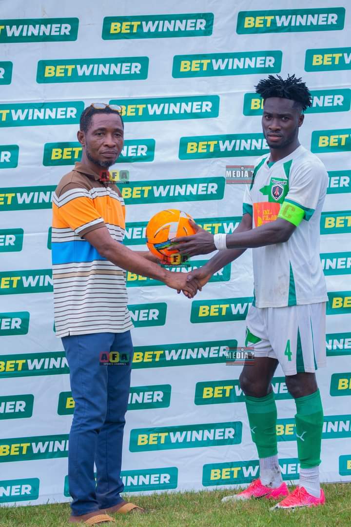Accrarocketsac1's tweet photo. Tetelester Mensah was the Man of the match of the middle League match against K M Sporting Club

#ThePeoplesClub 

#GodOverEverything 

#ARA https://t.co/RNj5AEkVj2
