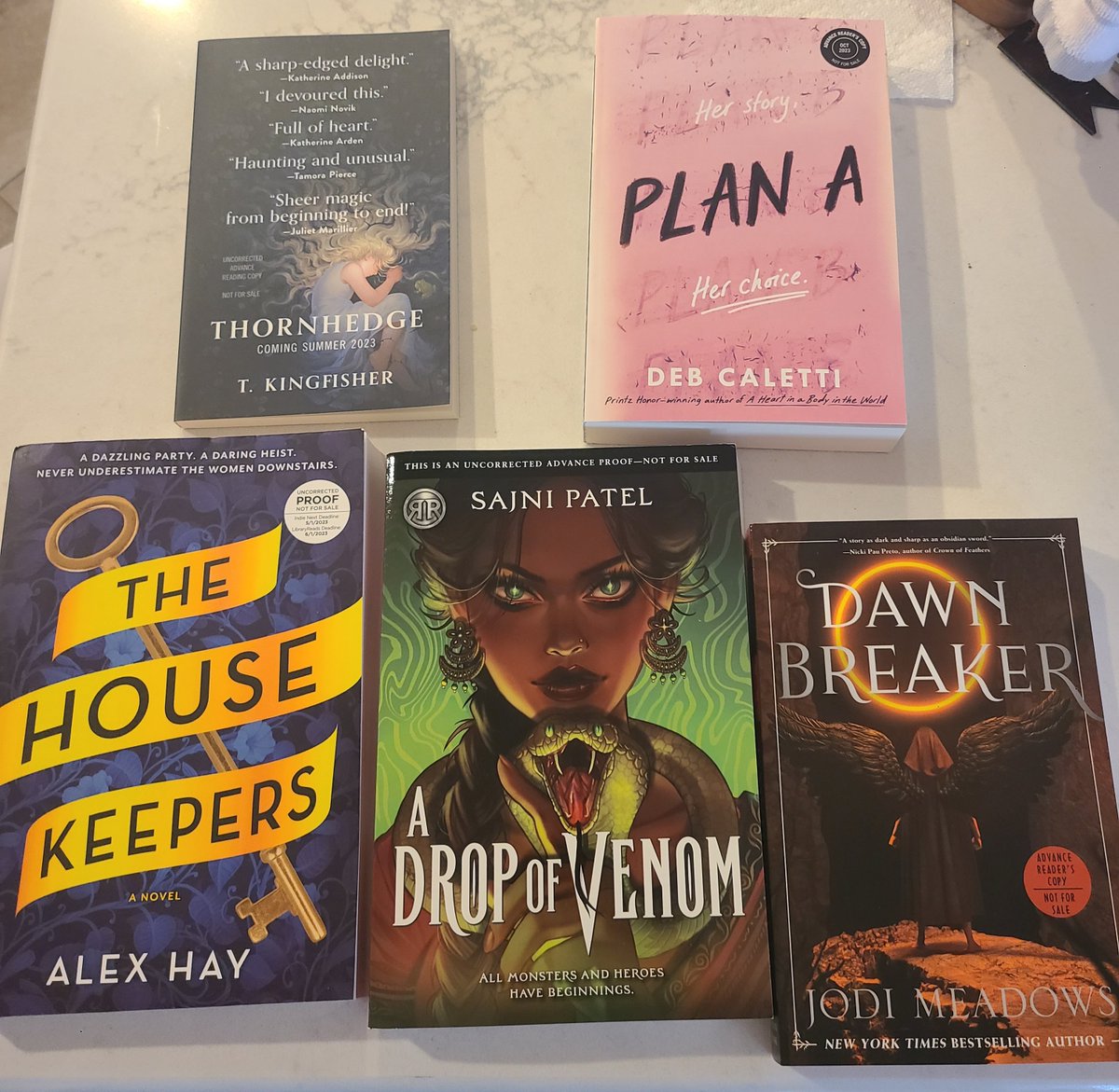 Chocolat_muse's tweet photo. #arcsfortrade #booksfortrade https://t.co/kBSvXWQwx4
