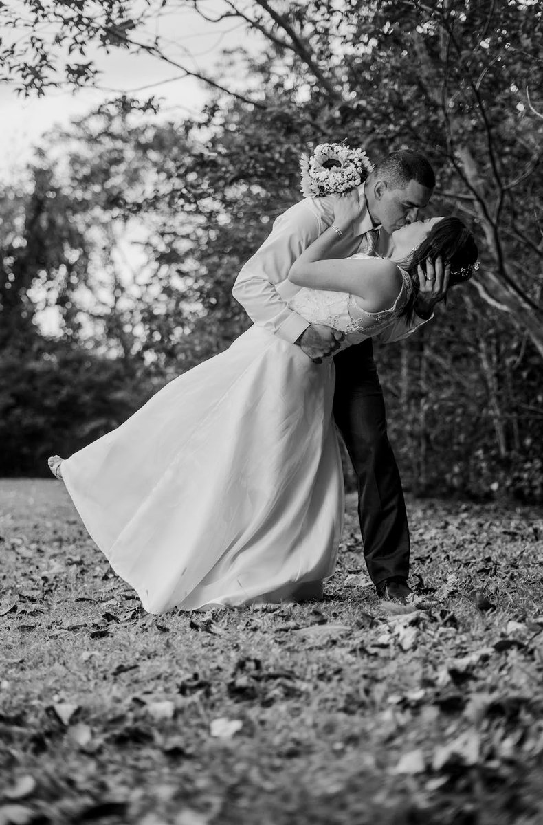 litcrittree3's tweet photo. He’s surprised her again.

The words “You may kiss your bride” are still hanging in the air when she finds herself being spun around &amp; dipped low,  leaving her breathless.

And as his lips cover her own, she can’t help but smile, her joy uncontainable.

Her forever starts now. ♥️ https://t.co/XnZekGqrke