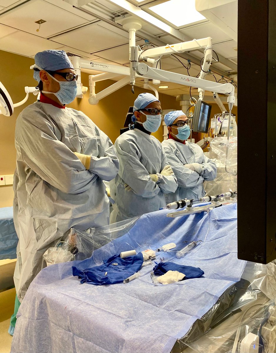 Extraordinary and Poignant day at @MidAmericaHeart performing my final structural cases with @akcmahi and @chetanhuded. Impossible to express how much I will miss these two - the best teammates, friends, and brothers I’ve ever had. On to the next adventure! @CardioUva