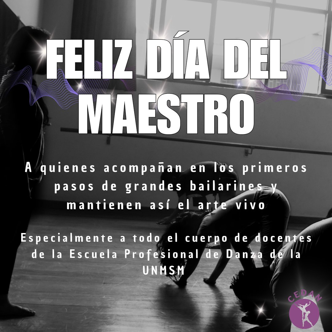 CEDAN_UNMSM's tweet photo. Feliz día a nuestro cuerpo docente de la @UNMSM_ https://t.co/sVcKZarODP