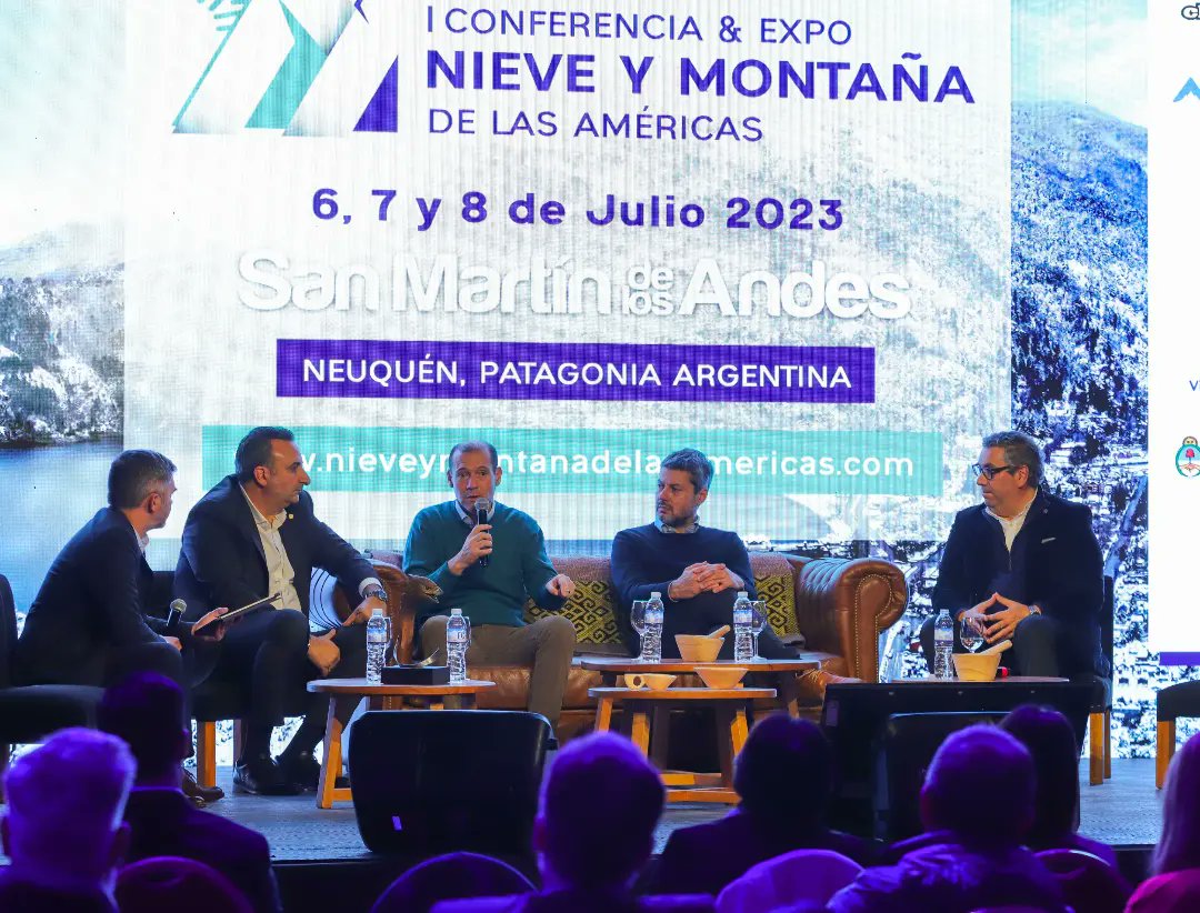 SandroBadilla's tweet photo. ¡Felicitaciones al Buro de #SMAndes, a la secretaría de Turismo, a la OMT, a la @camaradeturismo y al equipo del @minturismo por la excelente organización! Gracias a @TurismoNacionAR por acompañar esta propuesta que desde Neuquén jerarquiza al turismo nacional. https://t.co/gBQEsgnfwA