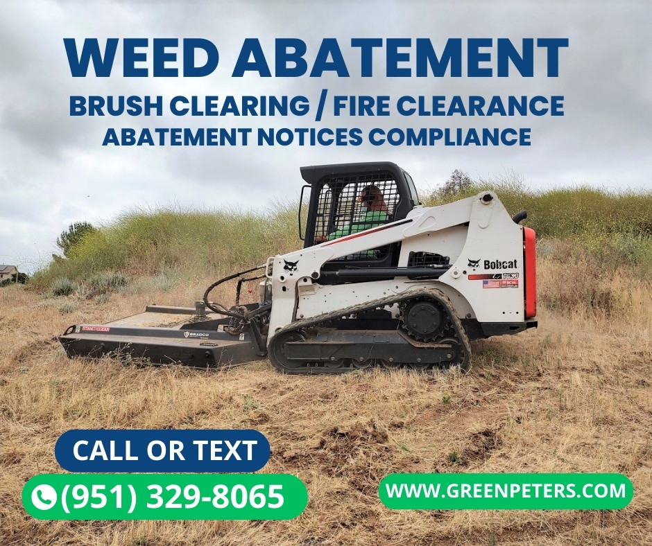 LandClearingPro's tweet photo. Got fire hazard weeds, brush &amp; vegetation? Call us! Weed abatement, fire abatement, brush clearing &amp; mowing services in #Temecula #Murrieta #Menifee #Perris #Hemet #Winchester #FrenchValley

#weedabatement #fire #brushfire #wildfire #calfire #fireseason #mowing #tractorservices https://t.co/MX9B4coJ48