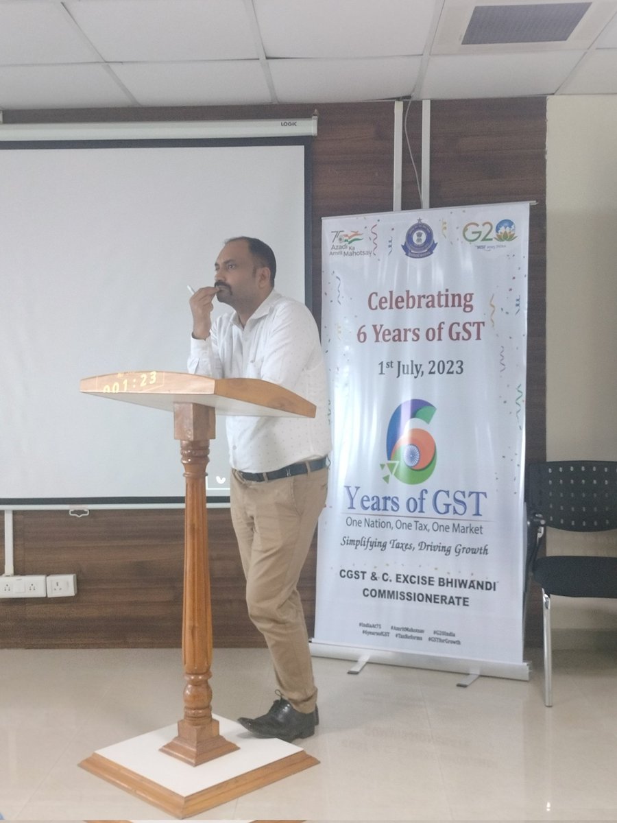 LNotandas's tweet photo. @CGSTBhiwandi @CBIC @cgstmumbaizone Truly amazing session on 6th year of GST. https://t.co/jiOJMnXnE9