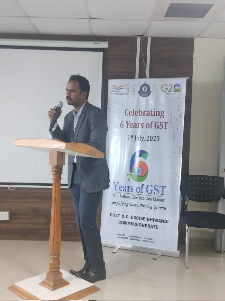 LNotandas's tweet photo. @CGSTBhiwandi @CBIC @cgstmumbaizone Truly amazing session on 6th year of GST. https://t.co/jiOJMnXnE9