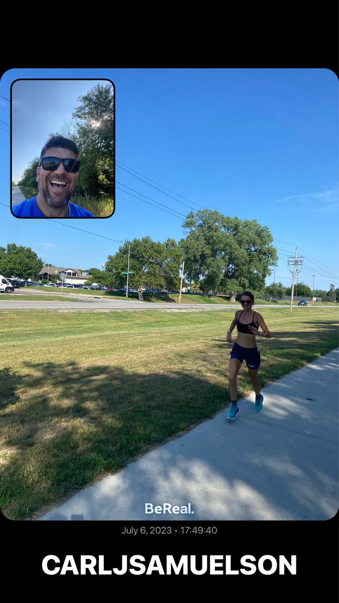 Ridiculously splendiferous evening, so Wife Unit and I enjoyed a funderful eBike ride (@HeartlandBcycle). Made even more rad w/ a @runner_kc (THE #PixieNinja) sighting!