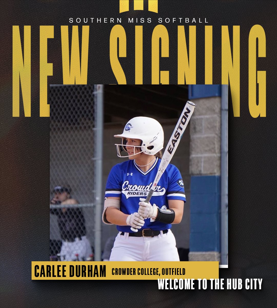 Welcome to the Hub City, Carlee Durham!

#SMTTT