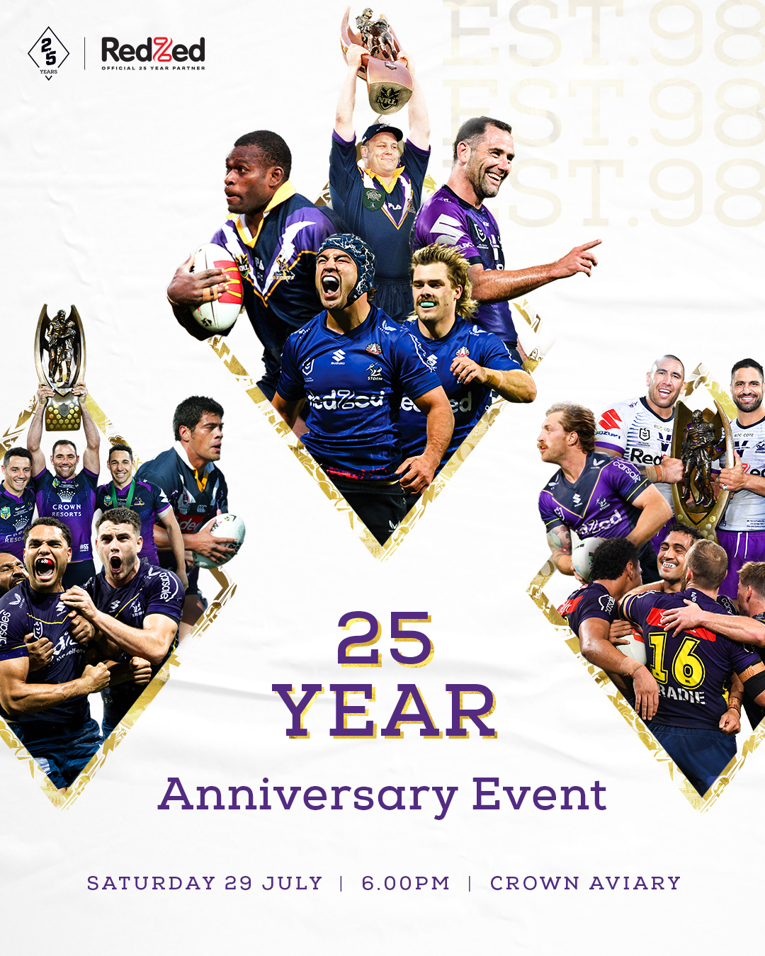 Melbourne Storm on X: Become a part of the history ⚡️ Celebrate