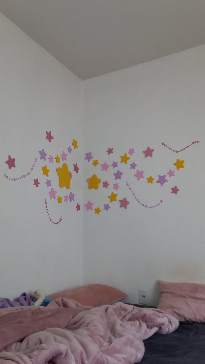 study4ive's tweet image. coloquei estrelinhas com glitter!!!