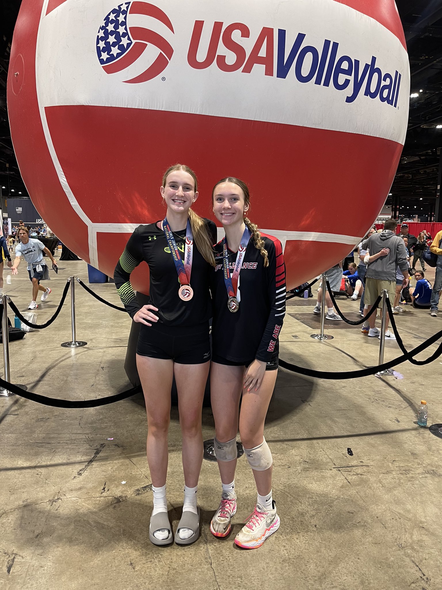 Dennis Punzel on Twitter "2025 BadgerVB commit Addy Horner (right