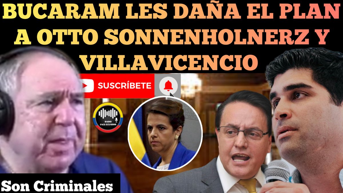 caleroyadira04's tweet photo. #urgente el #loco #abdalaBucaram suelta la lengua y cuenta que está detrás de #ottosonnenholzner y la promotora de #fernandovillavicencio y los termina de #hundir #noticias #ultimahora #ebicamacho 🤔👌🔥🇪🇨👇
https://t.co/MwzyYELiAl https://t.co/QaHxHlQ59J