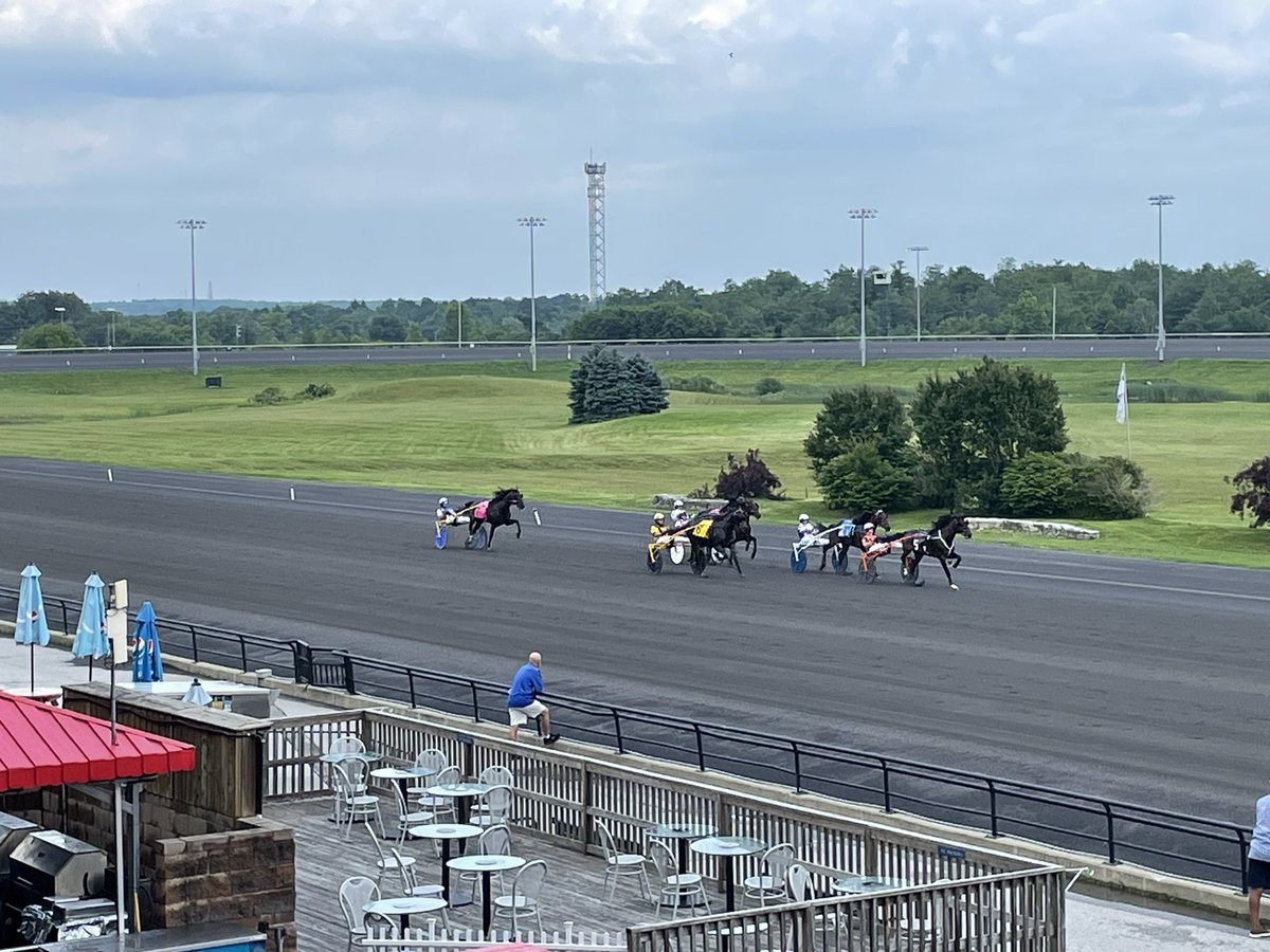 mblawt's tweet photo. A night at Woodbine Mohawk watching the ponies. So far so good cashing tickets 🤞#numberguy https://t.co/b6WSV4HN5l