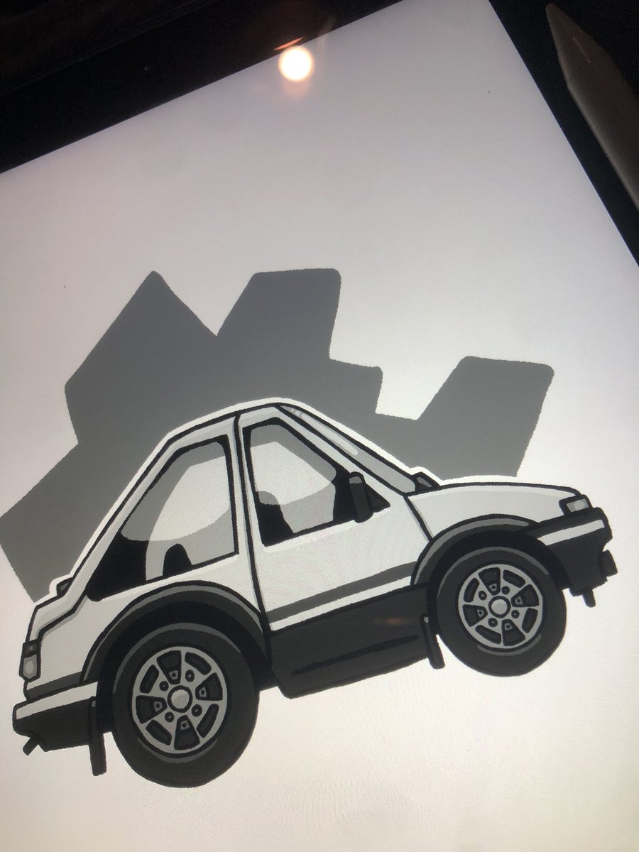 whimcomic's tweet photo. A little Corolla 

#doodle https://t.co/7RU3gWxLVC