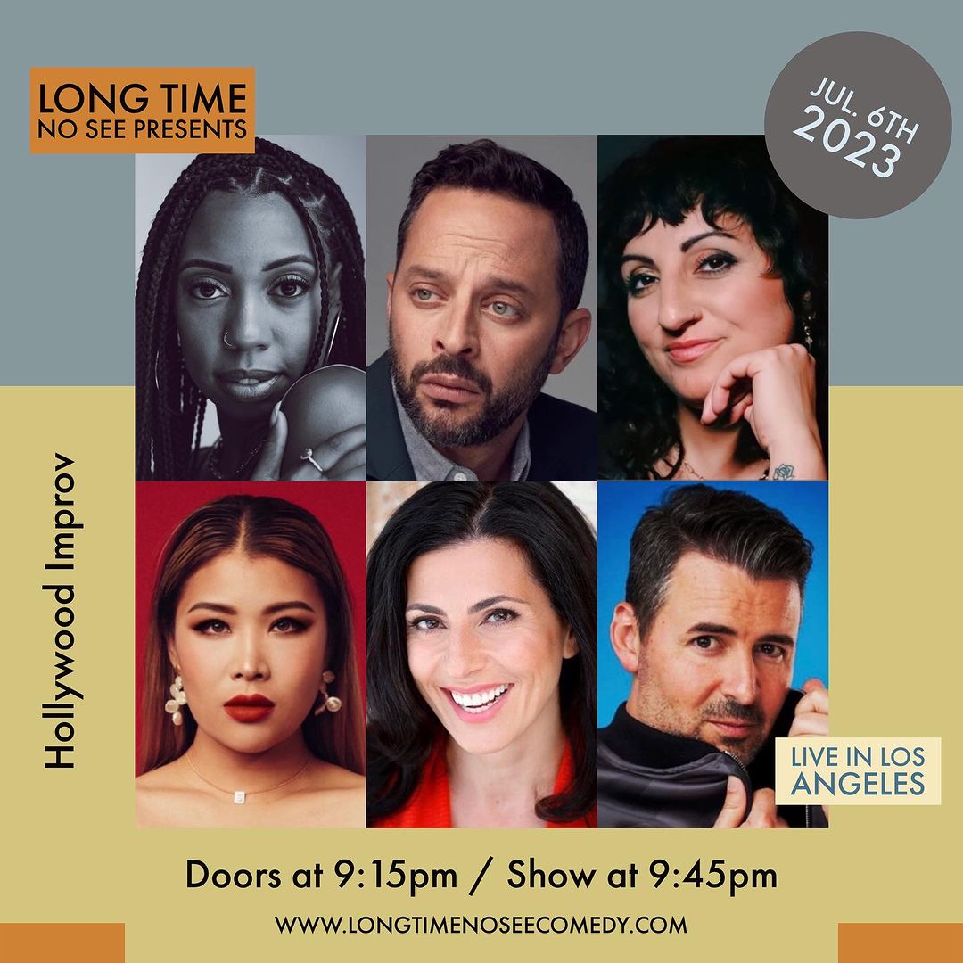 Hollywood Improv (@hollywoodimprov) on Twitter photo Tonight at 9:45 in The Main Room <a href="/LTNSComedy/">Long Time No See</a> with <a href="/nickkroll/">nick kroll</a> <a href="/lolbrandidenise/">Brandi Denise</a> <a href="/StephTolev/">Steph Tolev</a> <a href="/JiaoyingSummers/">Jiaoying Summers</a> <a href="/kiracomedy/">Kira Soltanovich</a> <a href="/peteleetweets/">pete lee</a> <a href="/Greaves_Charles/">Charles Greaves</a> +more! improv.com/hollywood/even… #hollywoodimprov #Comedy Tonight at 9:45 in The Main Room <a href="/LTNSComedy/">Long Time No See</a> with <a href="/nickkroll/">nick kroll</a> <a href="/lolbrandidenise/">Brandi Denise</a> <a href="/StephTolev/">Steph Tolev</a> <a href="/JiaoyingSummers/">Jiaoying Summers</a> <a href="/kiracomedy/">Kira Soltanovich</a> <a href="/peteleetweets/">pete lee</a> <a href="/Greaves_Charles/">Charles Greaves</a> +more! improv.com/hollywood/even… #hollywoodimprov #Comedy