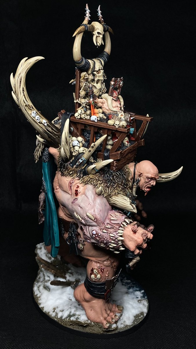 retherok's tweet photo. Update on the khorne throne of skulls, ready in time for the doubles event at Warhammer World on Saturday! 
Sorry for the potato pics

#warmongers #WarhammerCommunity #warhammer #ageofsigmar #slavestodarkness #throneofskulls https://t.co/8J1k4AL3De