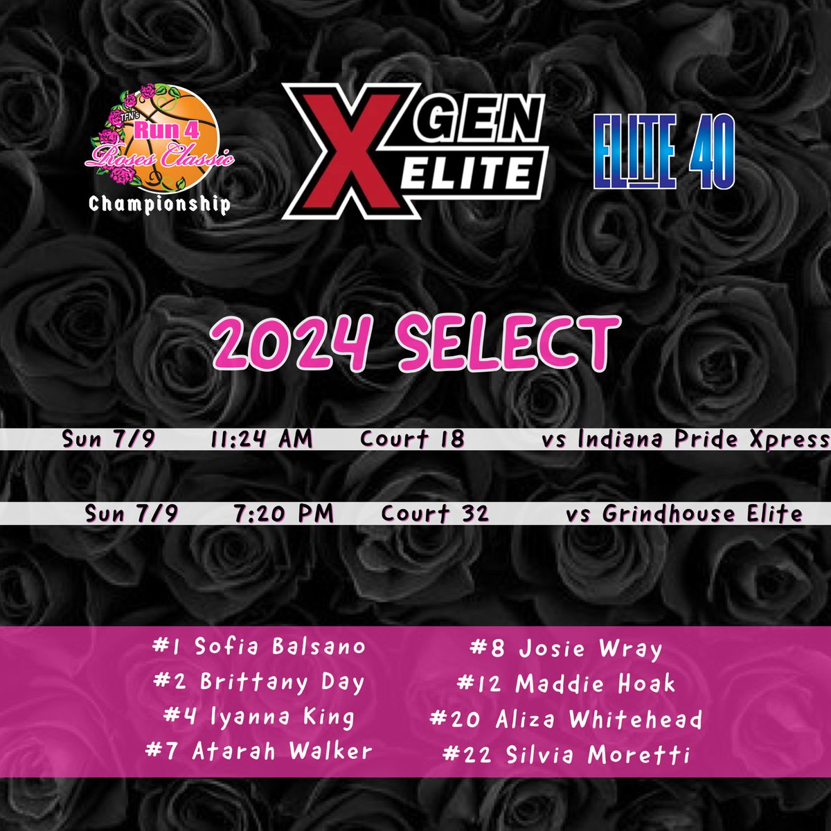 Louisville, you are stuck with us. We are staying until the 11th for the Run 4 the Roses Championship 🌹 Come check us out #xgenfam