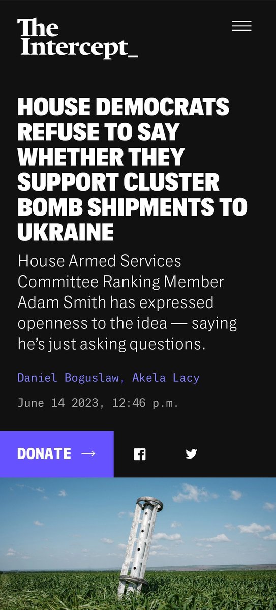 Eliot Engel, top Dem on @HouseForeign, voted to send cluster bombs to Saudi Arabia in 2016. 

@JamaalBowmanNY unseated him in the primary. 

Will @RepAdamSmith of  @HASCDemocrats make the same mistake by voting against @RepSaraJacobs amendment to block their transfer to Ukraine? https://t.co/iaQ441ZdJq https://t.co/H3IWS93GWX