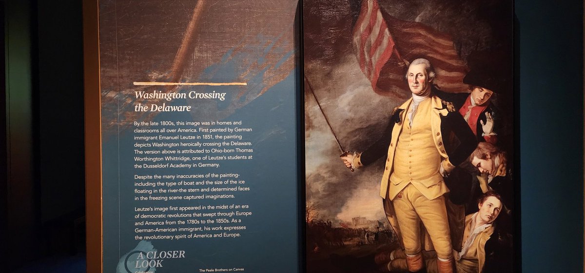 SamuelWang636's tweet image. George Washington statue outside @INDEPENDENCENHP and Washington at the @AMREVMUSEUM #HowRevolutionary #GWMoutVernon