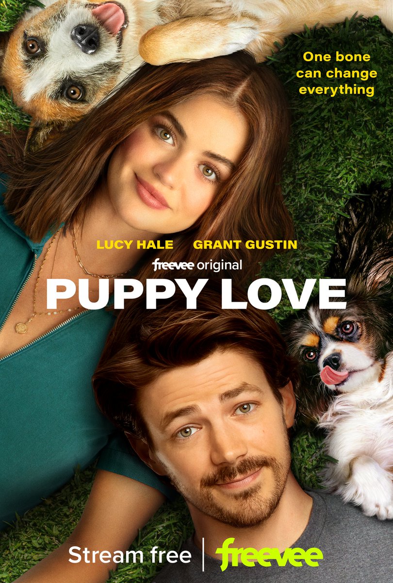 📷| Poster of Grant Gustin new movie, "Puppy Love"