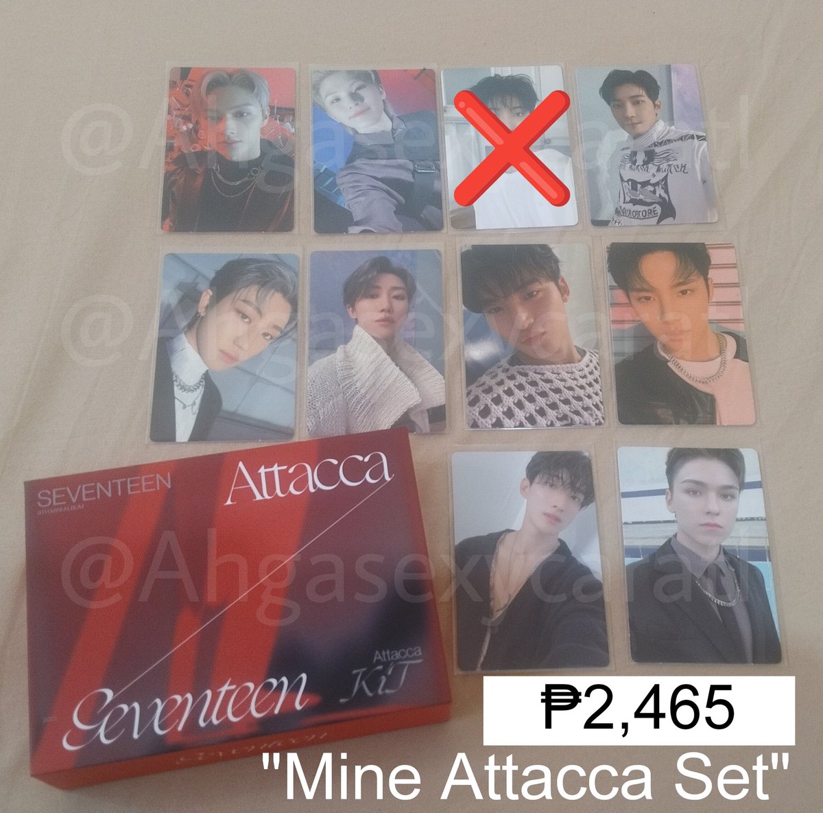 Ahgasexycaratl's tweet photo. WTS LFB PH ONLY ON-HAND
#Seventeen
➡️ Comment "Mine" + set/member
💎 ATTACCA SET (Kit+9pcs): ₱2,465
💎 9 PCS SET: ₱1,715
+ SF
🪙 Gcash / Maya
🛒 Shopee Delivery
⭕ 80% dp, 20% after receiving
⬇️ See pics for individual prices & member sets available :)
#bentables https://t.co/b67yIy9k4u