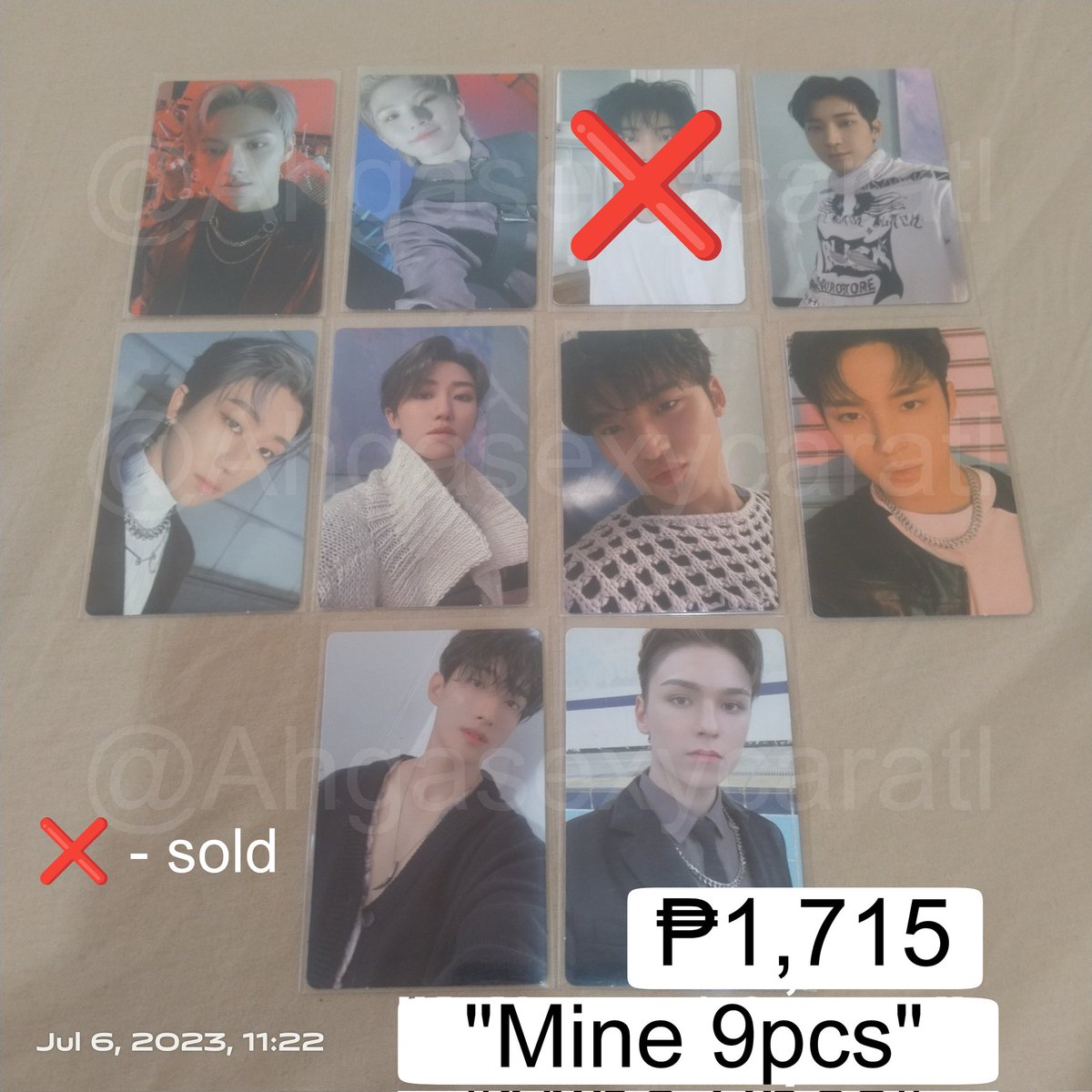 Ahgasexycaratl's tweet photo. WTS LFB PH ONLY ON-HAND
#Seventeen
➡️ Comment "Mine" + set/member
💎 ATTACCA SET (Kit+9pcs): ₱2,465
💎 9 PCS SET: ₱1,715
+ SF
🪙 Gcash / Maya
🛒 Shopee Delivery
⭕ 80% dp, 20% after receiving
⬇️ See pics for individual prices & member sets available :)
#bentables https://t.co/b67yIy9k4u