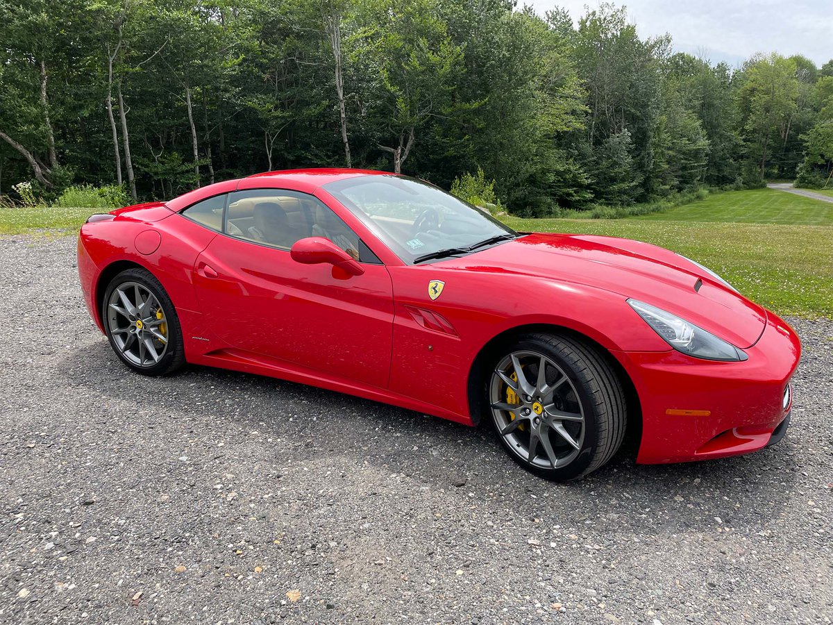 StuttgartStudio's tweet photo. 2010 Ferrari California that crossed the plate a few weeks ago.  Underrated Ferrari, thanks for reaching out.  #monroney #windowsticker #prancinghorse #maranello #italy #frontengine #california https://t.co/pmMzut3RKF