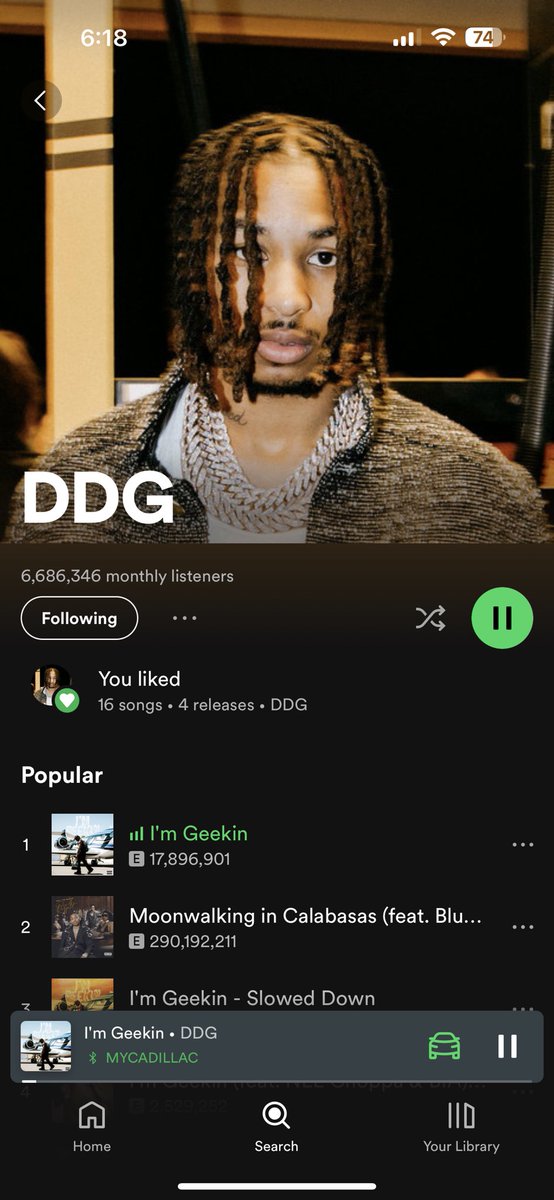 ain’t no nigga that came off the internet got as far as me in this music shit, i’m leading this shit.. fuck a tweet or a meme, the numbers speak for it self.. ima pioneer