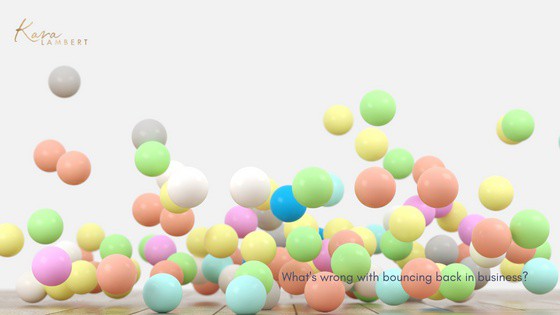 Smart business owners will learn and grow when they bounce back.

Read the full article: What’s wrong with bouncing back in business?
▸ lttr.ai/ADqe0

#BusinessPsychology #BouncingBack #SmartBusinessOwners