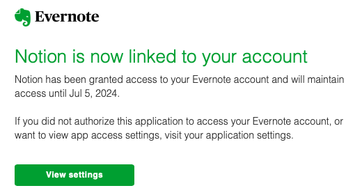kyletymo's tweet photo. The interesting part was that importing all of my notes into Notion was one of the easiest Evernote experiences I can recall having.

Notion import UX was easy, and I got a fairly cheerful email from the company that I just churned from (well, the free tier). https://t.co/pMMC6w9HRz