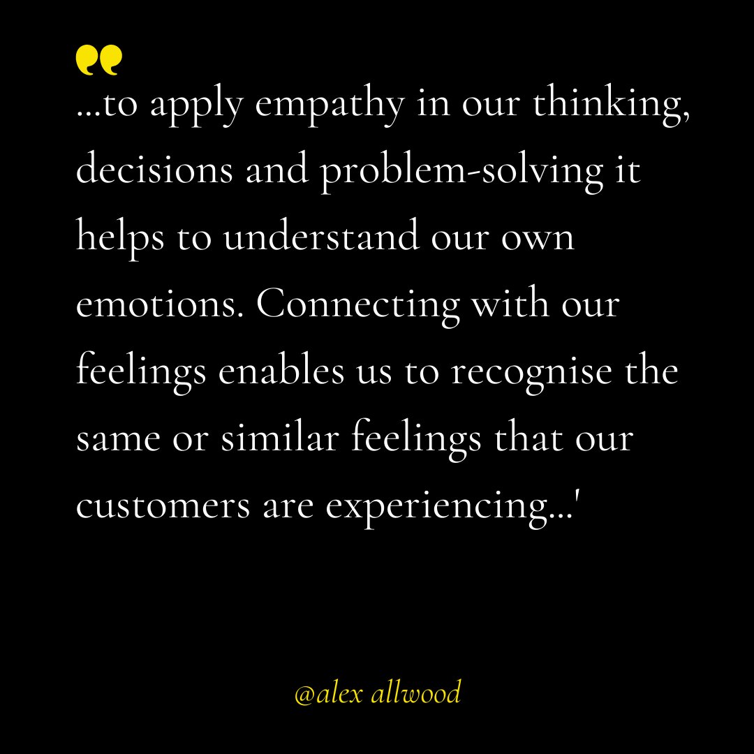 Friday reflection on practising #empathy 
•
•
#empathyquotes #leadership #customercentric #EQ #humancentereddesign #servicedesign