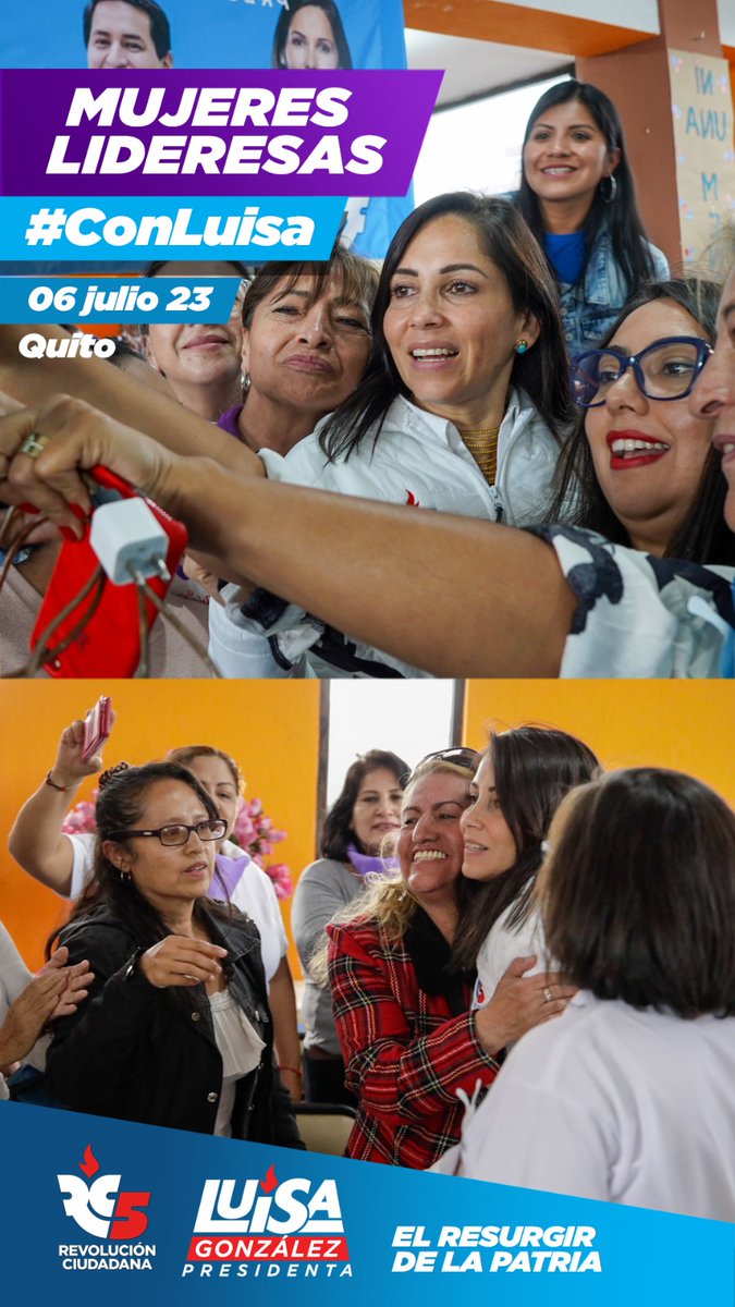 MRAMejia's tweet image. 💜Estas son algunas instantáneas del encuentro con mujeres lideresas y @LuisaGonzalezEc. La Revolución Ciudadana Mejía presente en estos procesos qué fortalecen la democracia y la participación de la mujer.
@GisseGarzonM
#VolveremosASerPatria 
#ElPoderRegresaAlPueblo