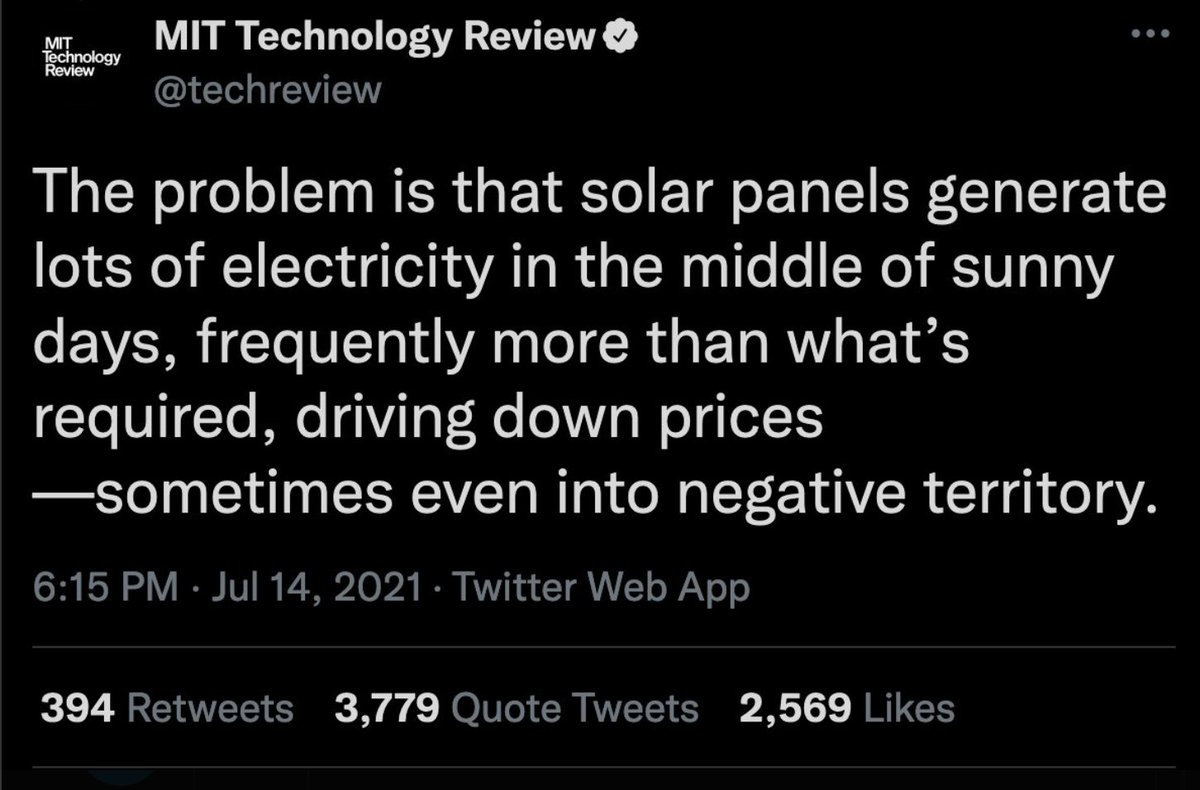 Jakerichmond_'s tweet photo. Can someone explain how free electricity is a problem? https://t.co/mJLp1uWmyd