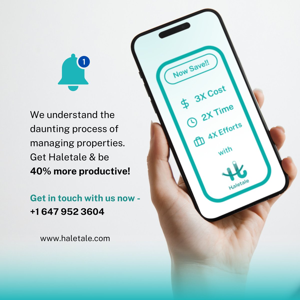 Haletale_Inc's tweet photo. 👋Can we have your attention, ladies &amp; gentlemen? #propertymanagers 
.
💙We help make #propertymanagement as easy as possible &amp; help you save tons of effort. 
.
DM us for details now &amp; mention that you found us on @Twitter
.
#canada #toronto #ontario #vancouver #rentals #haletale https://t.co/kMmSjPpVHF