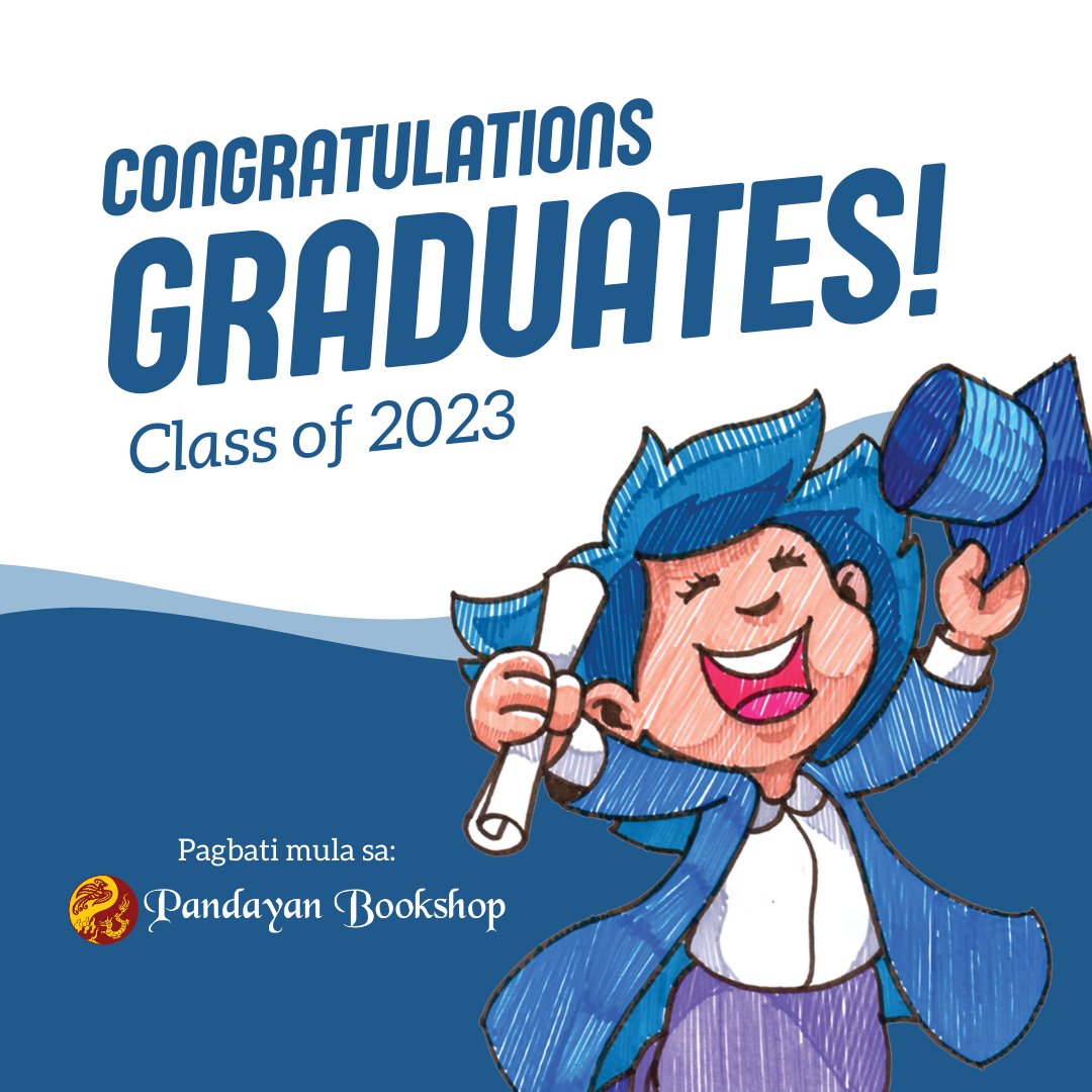 pandayancomph's tweet photo. Mabuhay! Sa mga nagsipagtapos ngayong S.Y. 2022-2023, kalakip ng pagbati namin sa inyo ay ang hangarin naming patuloy kayong maging mabuting halimbawa sa inyong kapwa saan man kayo makarating.

Proud kami sa inyo at maligayang pagtatapos! Padayon!
 
#class2023 #graduation https://t.co/68tSJjAf9C