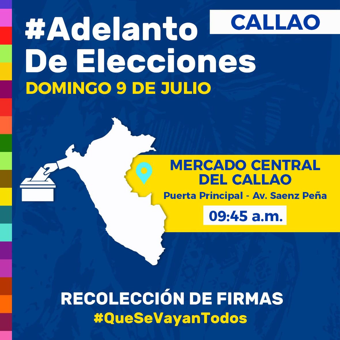 AngelCaychoPex's tweet photo. Vamos al Llauca!
#Chimpun
#QueSeVayanTodos
#AdelantoDeEleccionesYA https://t.co/RjMgIZUxeU