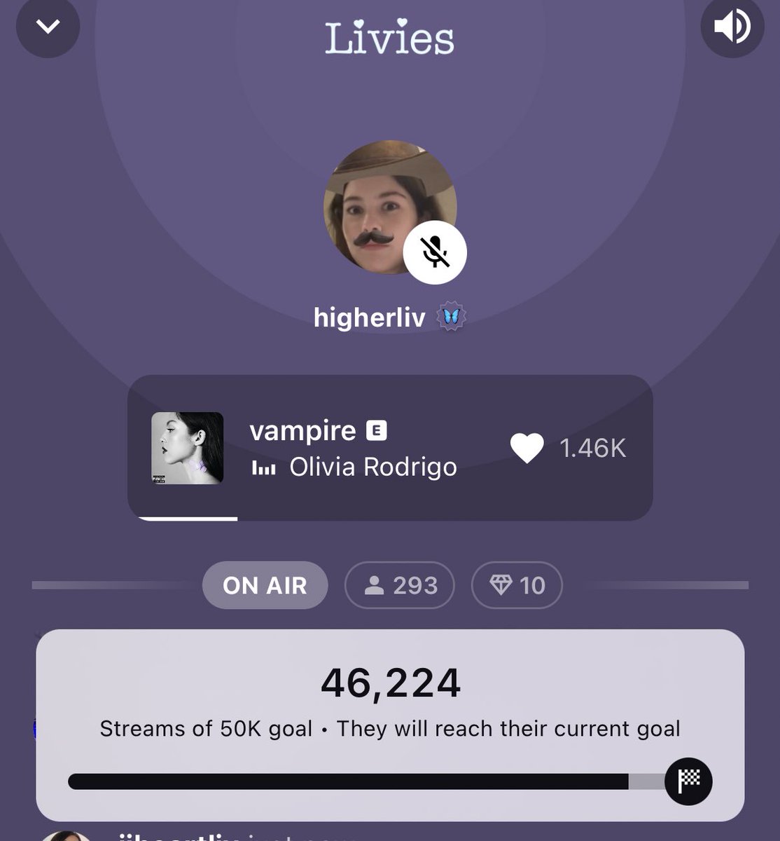 4k more…reminder that a special someone might join if we hit 50k!!! #STREAMVAMPIRE