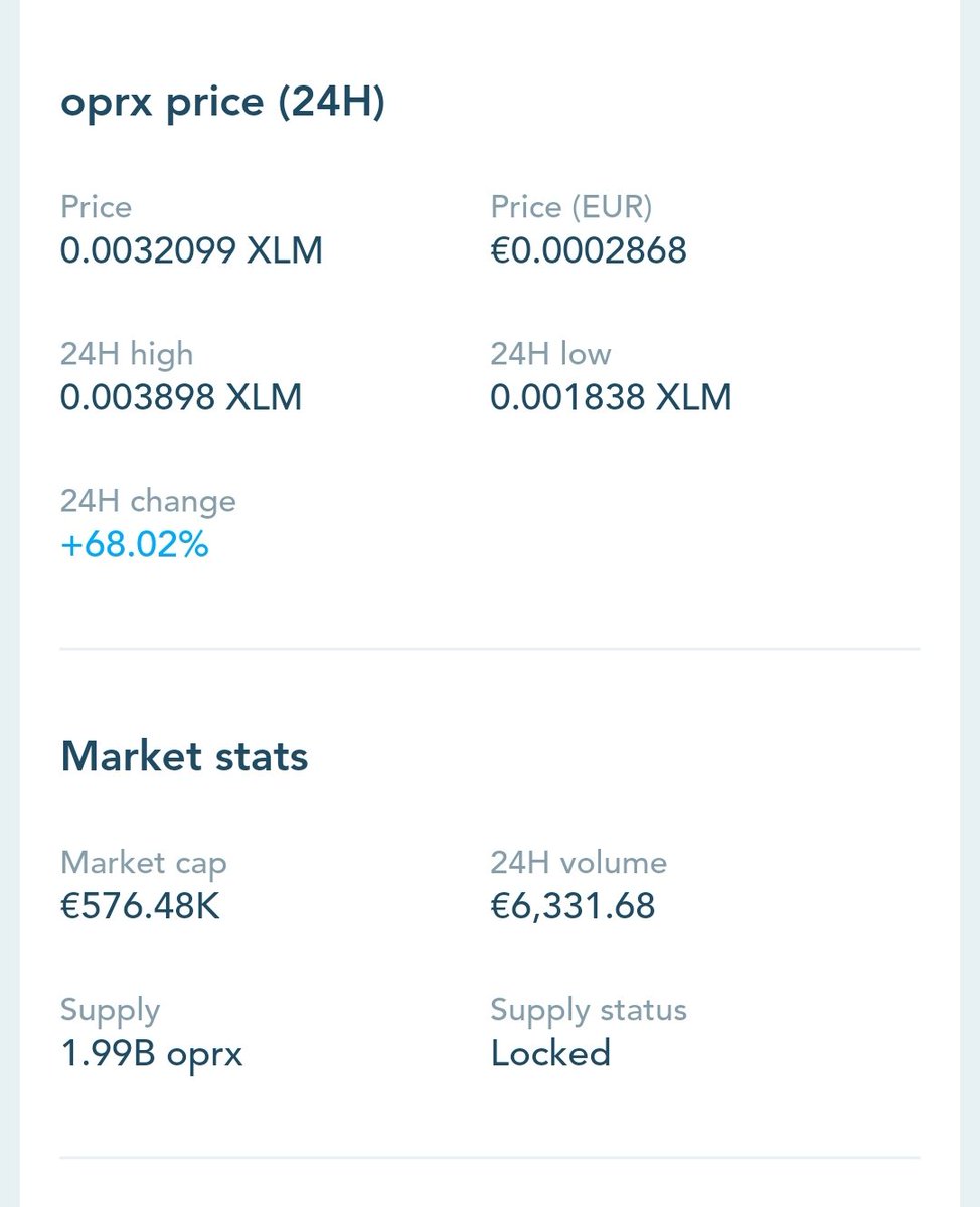 jle2386's tweet image. #oprx 🚀
#stellar