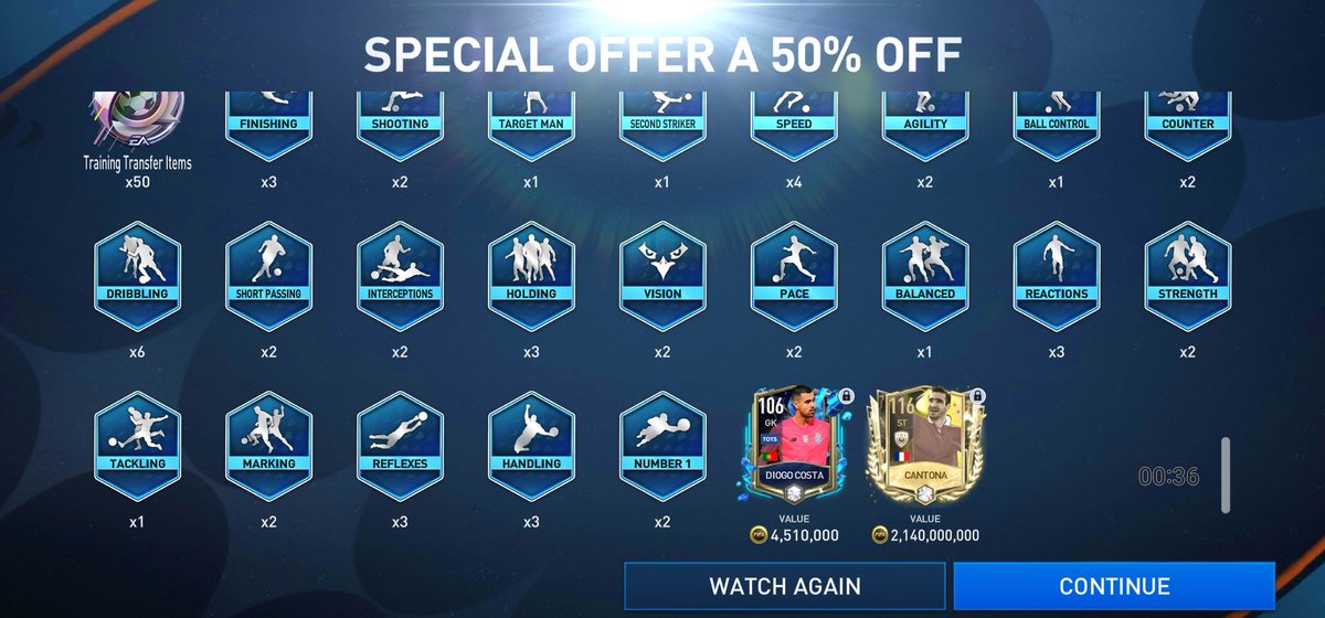 Alan61518430's tweet photo. Cantona for 500fp ! 
Whats your best pull this season? 
#fifamobile https://t.co/Ko3NVk5YbD