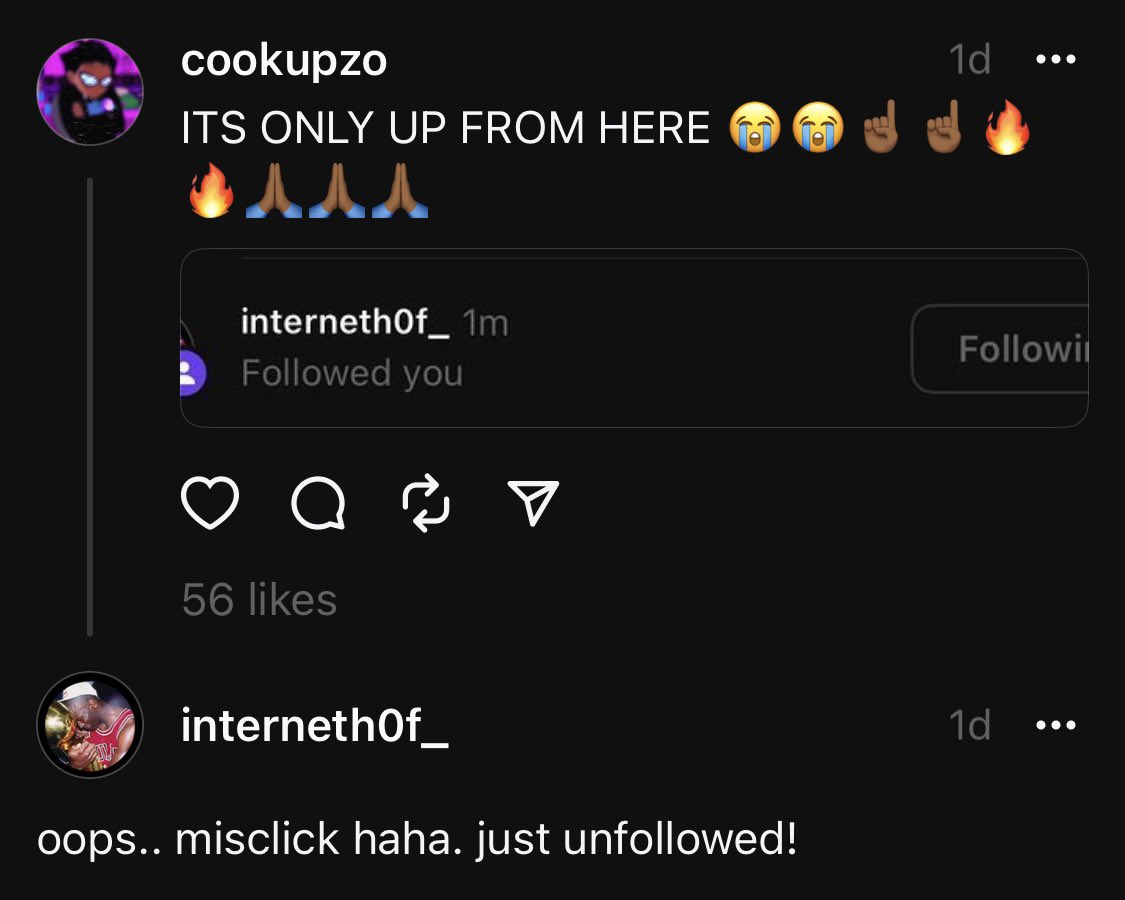 this was so unprovoked LMAOOO