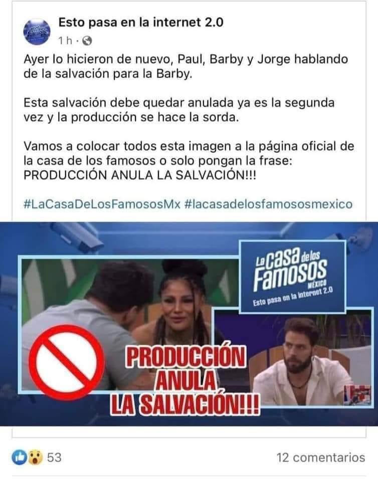 monseglvn7's tweet photo. Porque cuando #Apio y #Emilio fueron líderes les prohibieron comentar a quien iban a salvar y a estos weyes si los dejan hablar de todo🤬🤬🤬 igual la semana pasada🤬🤬
#LaCasaDeLosFamosoMx #FRAUDEEE #SalvacionCancelada
@LaCasaFamososMx @Televisa @diegodeericemx @GalileaMontijo https://t.co/xteU1vikWl