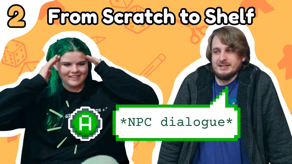 Episode 2 of the From Scratch to Shelf Podcast is out now on our channel. Talking about all things conventions and marketing yourself and your games! Link in bio▶️
#gamedev #indiegamedev #devlog