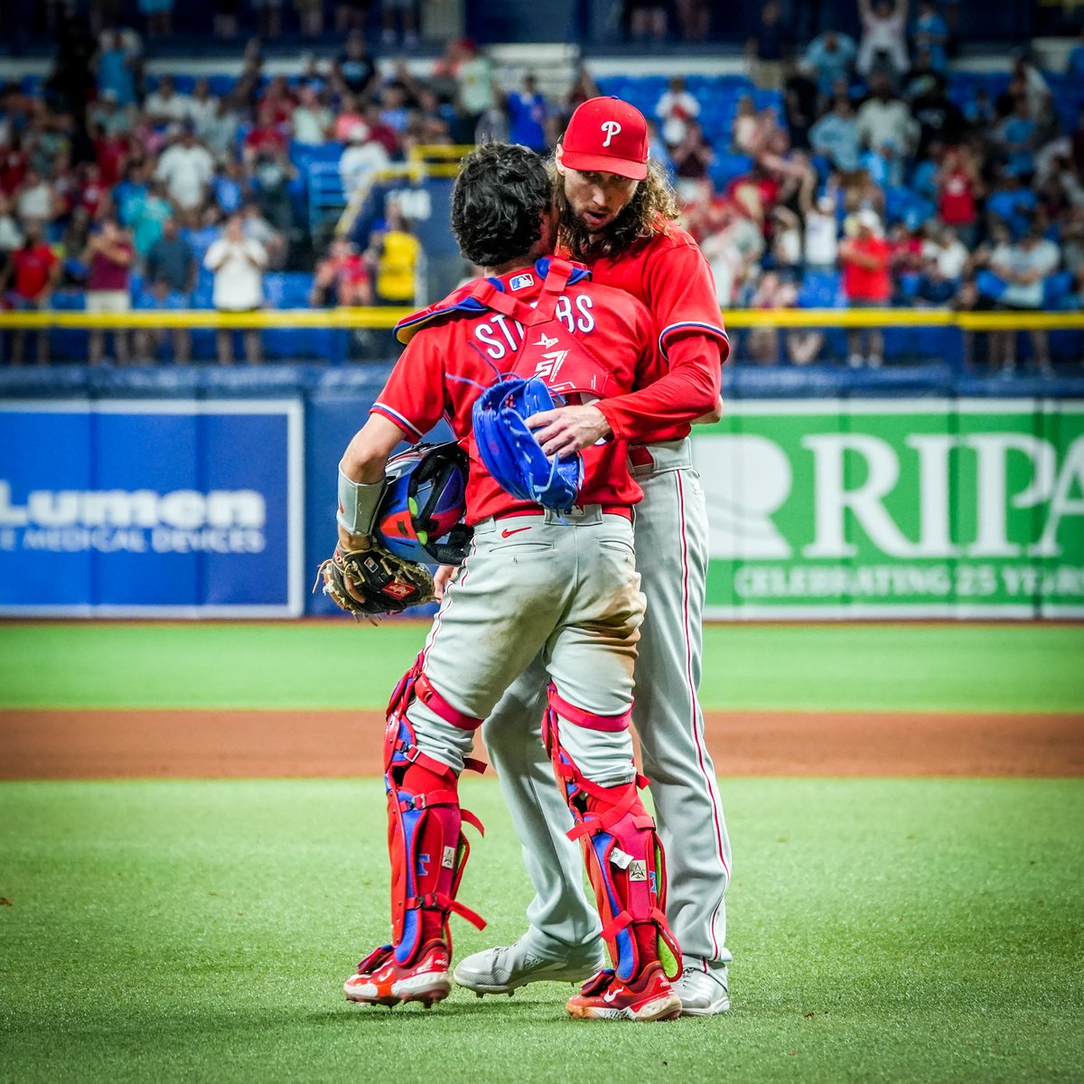 Phillies's tweet photo. 🧹🧹🧹 https://t.co/RdgiW8bPol