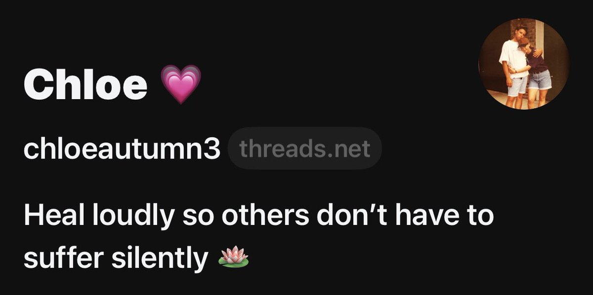 I am on Thread as well as Instagram. Same username in both places.