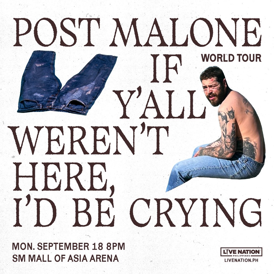 Live Nation PH on Twitter " ICYMI, Post Malone is coming to Manila for