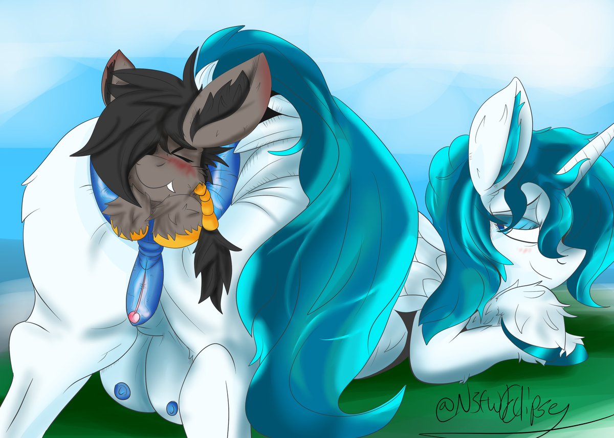 NsfwEclipse's tweet photo. ArtDump:
Gifts for:
 @Femi_Winters (blue, light blue, and grey pega)
@saphypone (pink and blue Arsoncorn)
 
and commision for:
 VectorWave (white and blue/teal alicorn) on discord

some very cool poners :3c https://t.co/s1lzPCYsZB