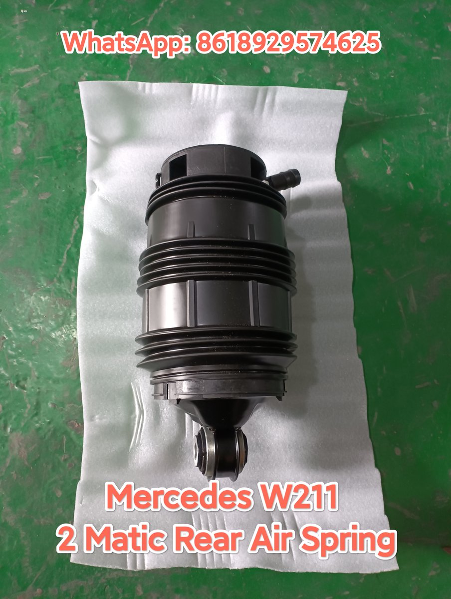 Sylviazhonglesi's tweet image. Manufacturer/factory in China.
Mercedes Benz E-Class W211,S211 Rear Air Spring Air Suspension
#airsuspension
#airspring
#mercedes
#benz
#mercedesbenz
#w211
#autoparts
#carparts
#airmatic
#shockabsorber
OEM NO.
Rear left
2113200725
2113201325
Rear Right
2113200825
2113201325