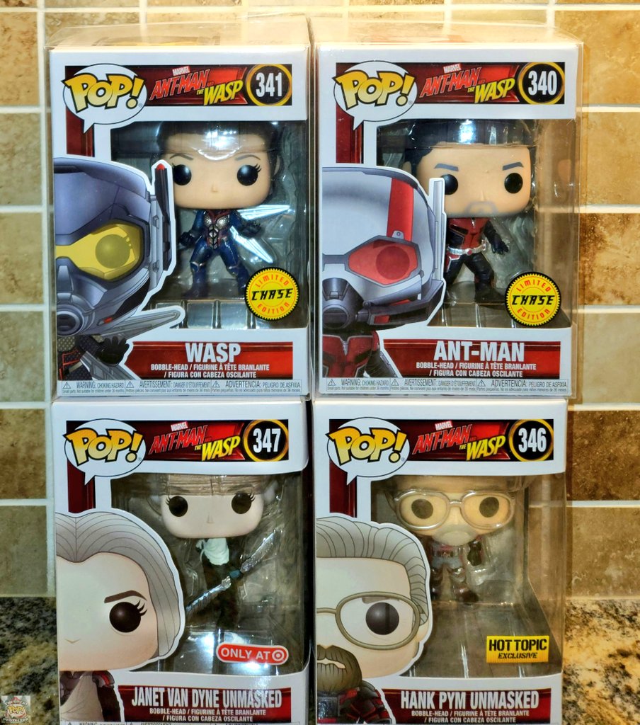 July 6th, 2018 Ant-Man & The Wasp was released🎬🐜🐝 
Happy 5th anniversary!🥂
#FunkoPOP #FunkoFamily #fotw #OTD #MarvelStudios #AntManandTheWasp #Avengers