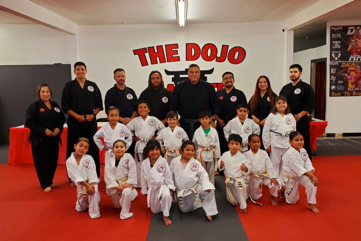TheDojoKarate's tweet photo. Day 1, our 4-6yr olds!
#DojoStrong https://t.co/xOIvI7ei0y