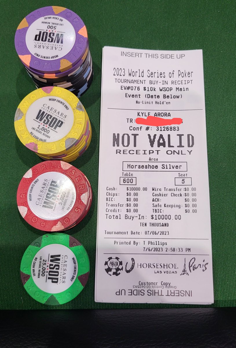 Today, we take a shot at the title. 

Goodluck to all the players battling it out in the 2023 WSOP Main Event!